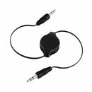 Retractable Double End 3.5mm Jack Male Audio Aux Cable MP3 For Car w* Hot. T5E5