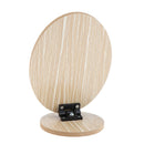 Desktop Mirror Wood HD Single Side Makeup Mirror Countertop Shaving Mirror