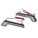 2x LED For Mercedes Benz Style DRL Daytime Running Light White Front Fog La