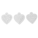 3pcs Cake Stencils Set Cake Cookie Stencil Fondant Cake Mould Decoration