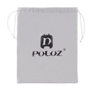 Grey PULUZ Soft Flannel Pouch Bag with Stay Cord for GoPro NEW HER