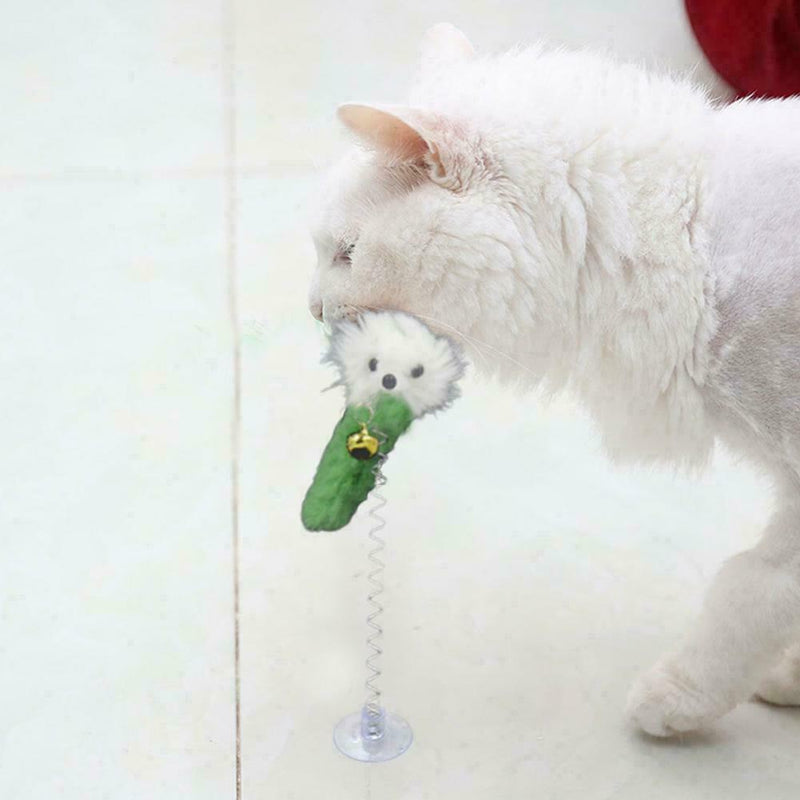 Kitten Mice Pet Plush Toys Feather False Mouse Cat Funny Toys Scratch G1Q5