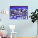 5D DIY Full Drill Diamond Painting Cross Stitch Embroidery Kit (Tiger06)