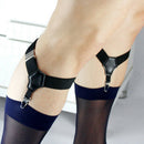 Pair Adjustable Mens Sock Suspenders Garter Hold Braces Elastic Clip Grip`
