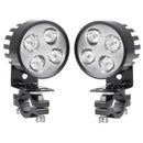 Motorcycle Headlight Spot Fog Lights Head Front Work 4 LED 20W Motorbike CDK