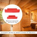 2pcs DIY Rubber Roller Embossed Paint Roller Wall Texture Stencil Brush A