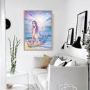 5D DIY Special Shaped Diamond Painting Art Women Cross Stitch (Beauty01)
