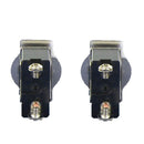 5pcs 12V Heavy Duty Toggle Flick ON/OFF .Car Dash Light Metal SPST- F9I7