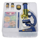 Microscope Kit Lab 100X 200X 450X Refined Biological Microscope for Kids