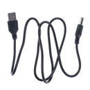 Usb dc converter power cable 2.1x5.5mm male plug cable Ew