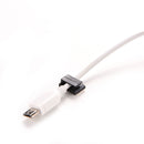 20x Car Wire Cord Cable Holder Tie Clips Fixer Organizer Drop Adhesive Clamp Ew