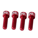 8Pcs Bicycle Handlebar Stem Screw M5x17mm Aluminum Alloy Bolt Fixed Gear MTB