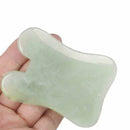 Gua Sha Facial Body Massage Chinese Medicine Natural Jade Board Scraping Tool^^