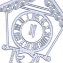Birthday Clock Metal Cutting Dies Stencils DIY Scrapbooking Embossing Craft