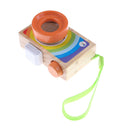 Kids Wooden Toys Camera Kaleidoscope Educational Magic Kaleidoscope Childre 3C
