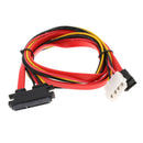 SATA 15+7pin Serial ATA Data and Power Combo Cable ( SATA 22Pin to 7Pin Data +