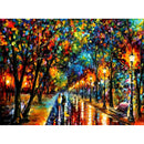 Painting By Numbers Kit DIY Romantic Stroll Canvas Oil Art Picture Craft