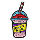Creative Drink Cup Brooch Colorful Enamel Badge Kids Backpack Decor Pins