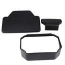 Set Black Sun Visor Instrument Panel and Rear Top Case Box Support Cushion