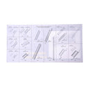 200PVH 20 Sizes Springs Practical Metal Tension/Compresion Springs Assortment-OZ