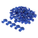50Pcs Lock Wire Electrical Cable Connector Quick Splice Terminals Connect- OZ