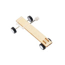 Funny Mini Wood Wind-up Car Assembly DIY Small Production Puzzle Toys