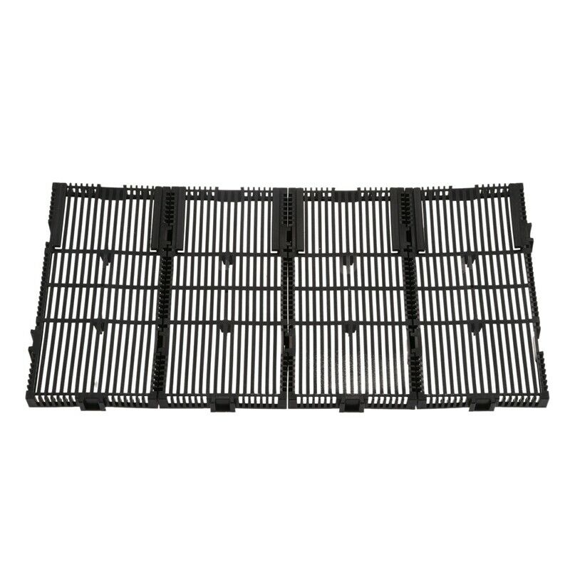 20 Pcs Black Plastic Aquarium Undergravel Filter + Air Line Hose + Tube J5N9