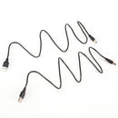 2pcs USB to DC5.5 * 2.1mm Power Cord USB to DC5.5 DC Cable Copper Charging L Ew