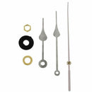 Clock Movement Mechanism Black Hour Minute Red Second Hand DIY Tools Set