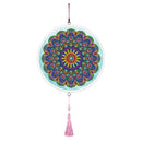 Mandala Diamond Painting Pink Tassels Special Shape Full Drill Home Pendant