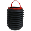 Round Car Trash Can Foldable Auto Storage Bag Wastebasket Container AccessorS Gw