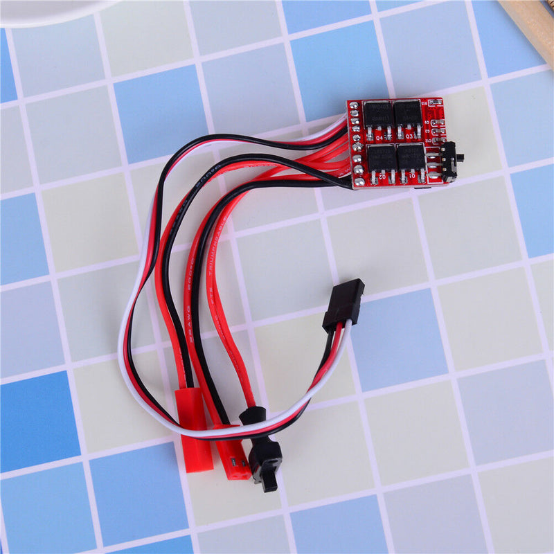 Rc esc 30a brush motor speedcontroller w/brake for 1/16 1/18 rc car boat tankAME