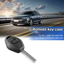 3 Buttons Remote Car Key Fob Case Replacement Shell for BMW E81 E46 E39 E60 A