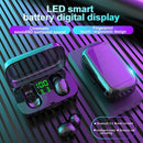 XG23 Bluetooth 5.0 Earphone TWS Wireless Headset Press LED Display Sports E M6C4