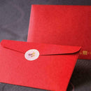 24Pcs "Thank You" Envelope Label Kraft Paper Craft Stickers Seals Packaging S2J5