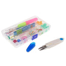 80 Pieces Knitting Tools Accessories Crochet Basics Knit Kit DIY Sewing Supplies