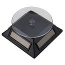 Solar Showcase 360 Turntable Rotating Jewelry Watch Ring Display Stand 037