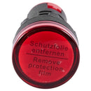 AC/DC 24V LED Power Indicator Pilot Signal Lamp 22mm Red Light