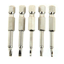 5Pcs/Set Magnetic Triangle Head Screwdriver Bits S2 Steel 1/4 Hex Shank50mm