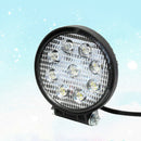 1pc 9 LED Car SUV Driving Headlight Fog Light Spot+Flood Beam Working Lamp 27W