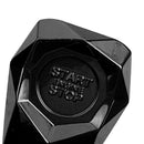 Black Metal Alloy Car Engine Start Stop Button Cover Trim Cap Auto Decorative