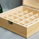 Wooden Storage Box 1pc Carry Organizer Essential Oil Bottles Aromatherapy C Q6N5