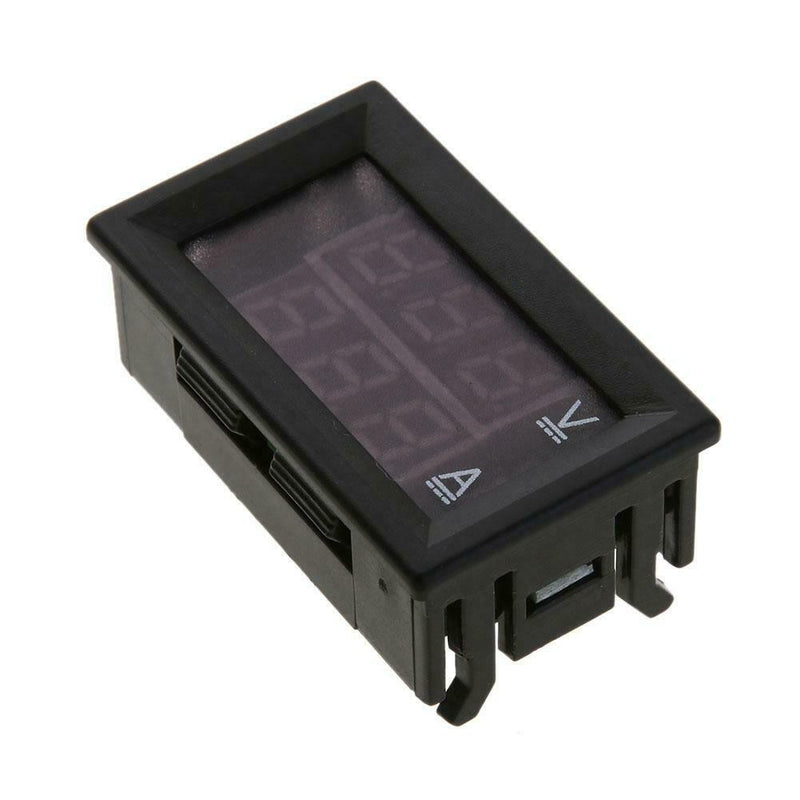0.56in DC 0-100V 0-10A Dual LED Digital Voltmeter Ammeter Volt Amp Meter(2)