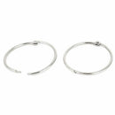 18pcs 56mm Book Hoop Binding Rings Scrapbook Album DIY Loose Leaf Ring P4O6