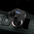 Wireless Bluetooth Handsfree Car Kit Transmitter MP3 Player Dual USB Charger WJ