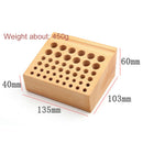 Wooden Storage Case Watch Repair Tool Organizer Pen Holder Desktop Storage Tray