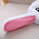Rabbit Hat Ear Moving Jumping Hat Funny Bunny Plush Hat Cap For Women Girls