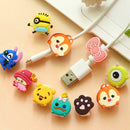 Cartoon Cable Protector Data Line Protective Cover Charging Cable Winder