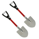 2Pcs 1:10 Scale 105mm Metal Shovel for Traxxas Redcat HSP HPI RC Truck Buggy