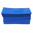 40mm Flat Width 10M Length PVC Heat Shrink Tube Blue for 18650 Battery Pack X6D6